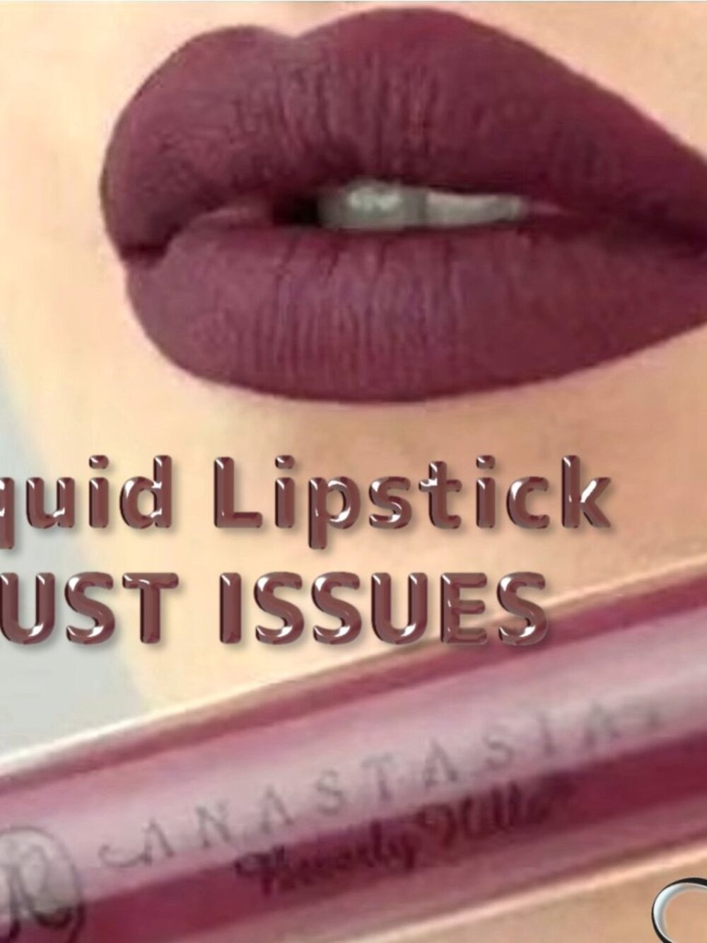 Anastasia Beverly Hills Liquid Lipstick ~ TRUST ISSUES (Plum Nude) NIB 3.2g